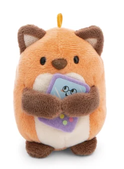 Soft toy Set mymochi Fox Geeks with video game and frog costume