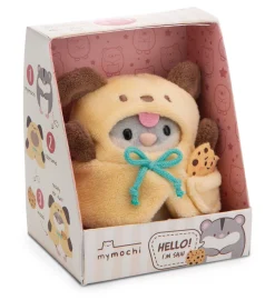 Soft toy Set mymochi Hamster Shai with cookie and dog costume