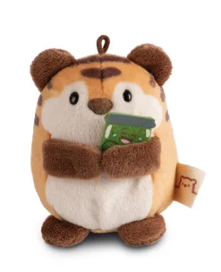 Soft Toy Set Tiger Tiggy with pickle jar and hamburger costume in gift box