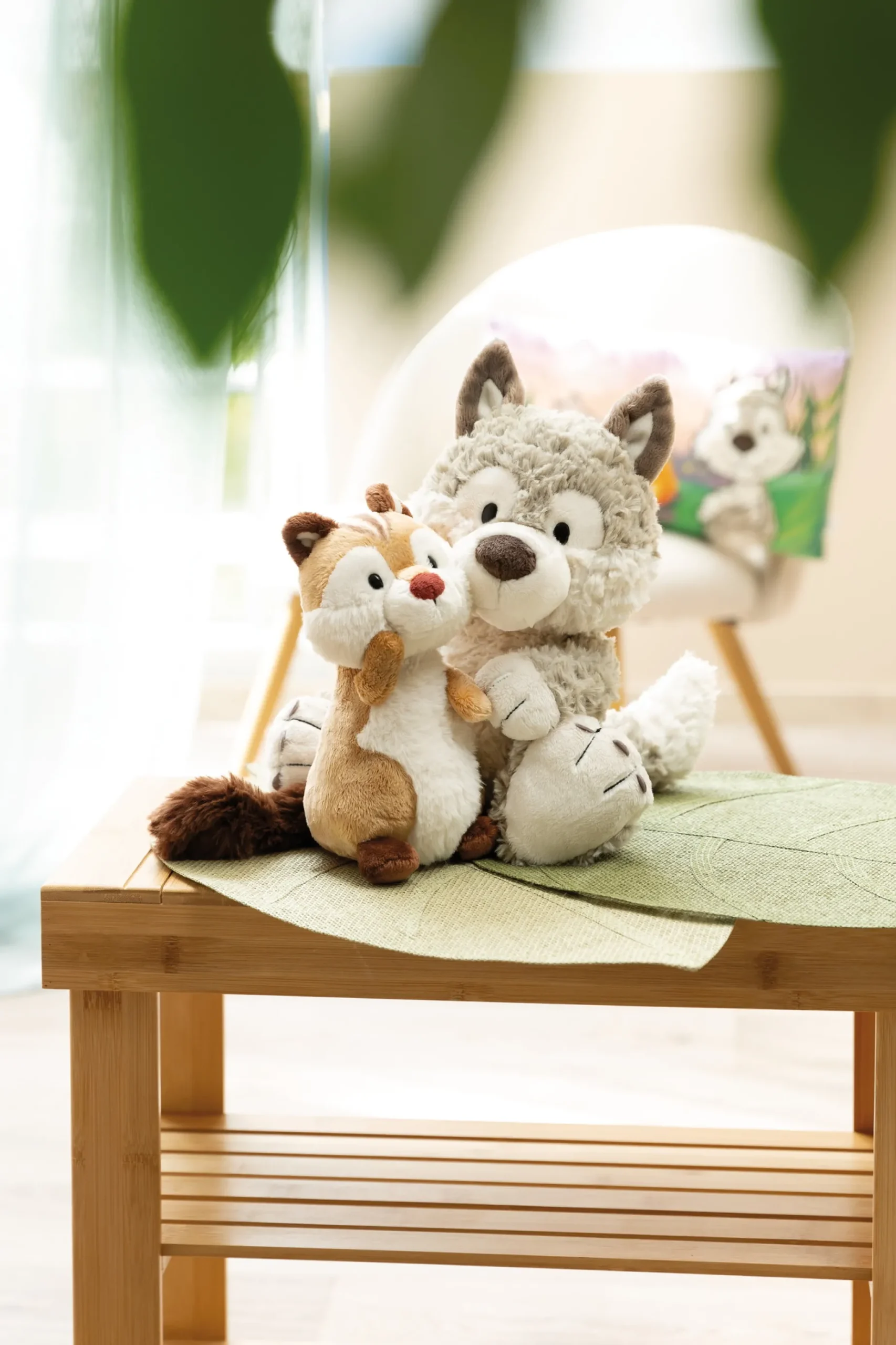 Soft Toy Wolf Winny NICI GREEN