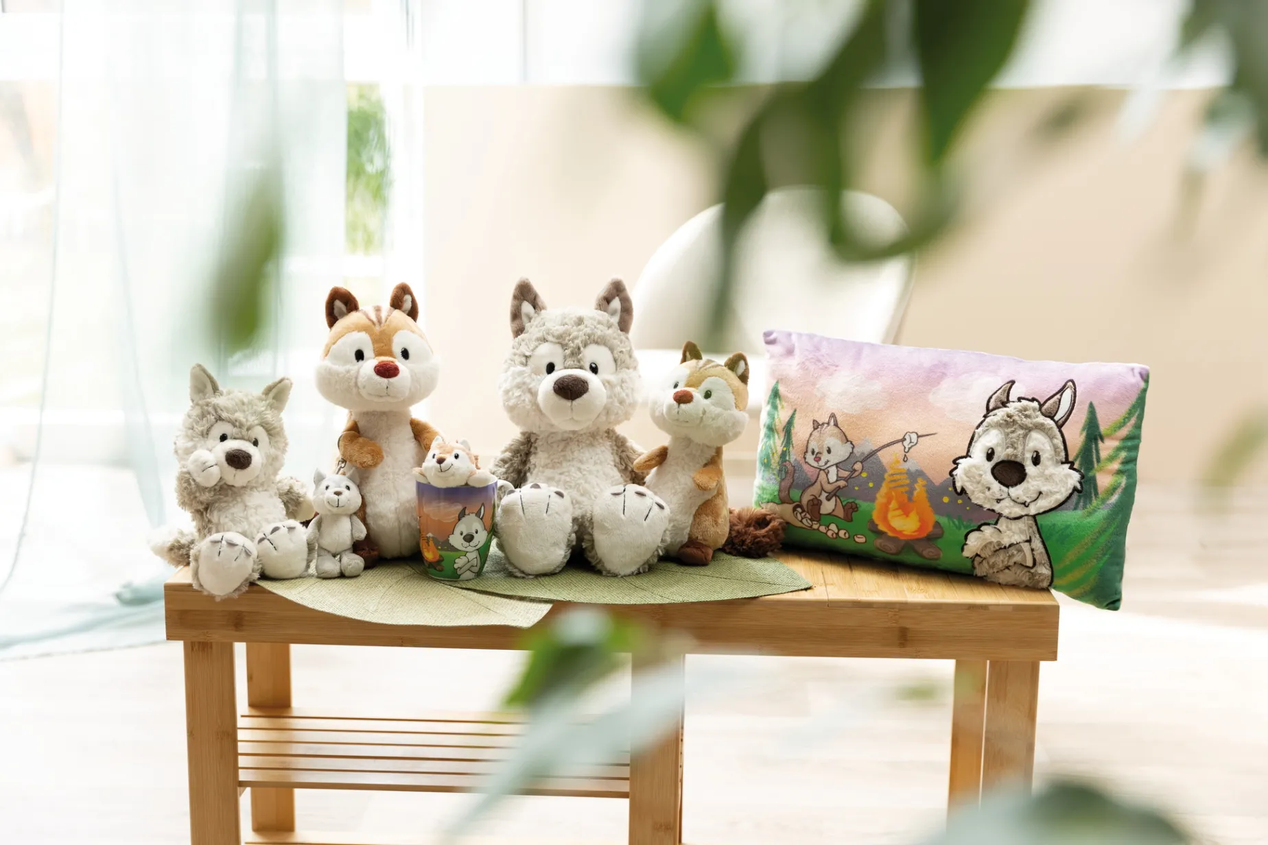 Soft Toy Wolf Winny NICI GREEN