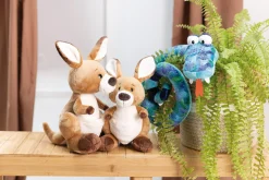 Standing Soft Toy Kangaroo Kelly NICI GREEN