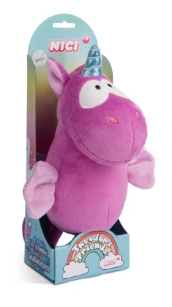 Standing Soft toy Seahorse Laguna Rainbow NICI GREEN