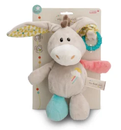 Activity cuddly toy donkey Muli