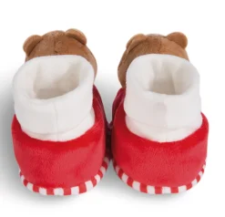 Baby Booties with rattle FC BAYERN Bear Berni