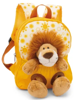 Backpack with soft toy Lion