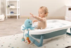 Bathing Soft Toy Octopus Octily with 3 figurines in gift box