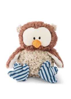 Cuddly toy owl Oscar with turnable head