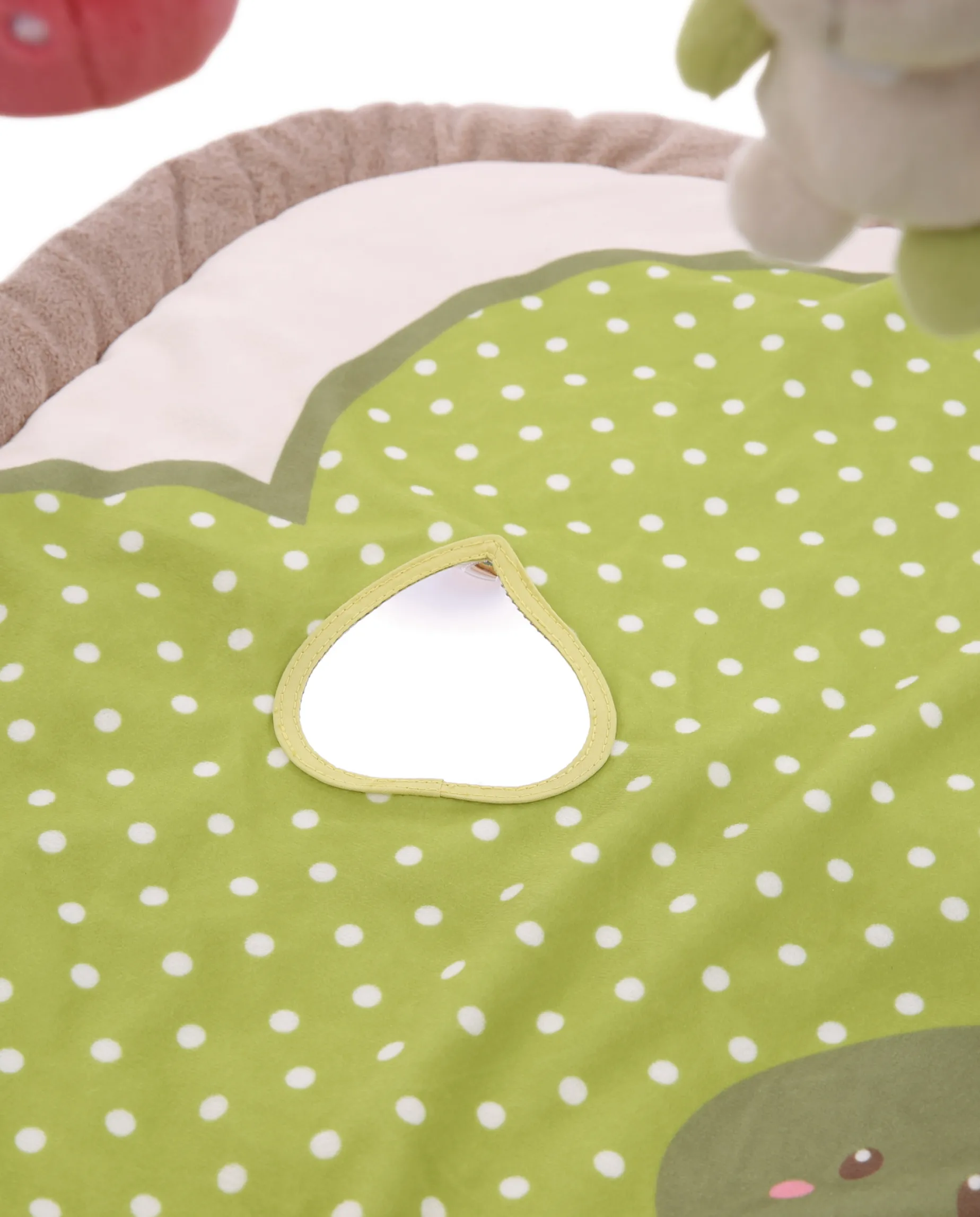 3-D Activity-Quilt Rabbit and Owl with play cushion in Carrying Bag