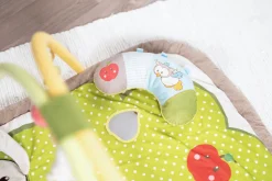 3-D Activity-Quilt Rabbit and Owl with play cushion in Carrying Bag