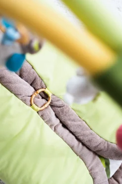 3-D Activity-Quilt Rabbit and Owl with play cushion in Carrying Bag