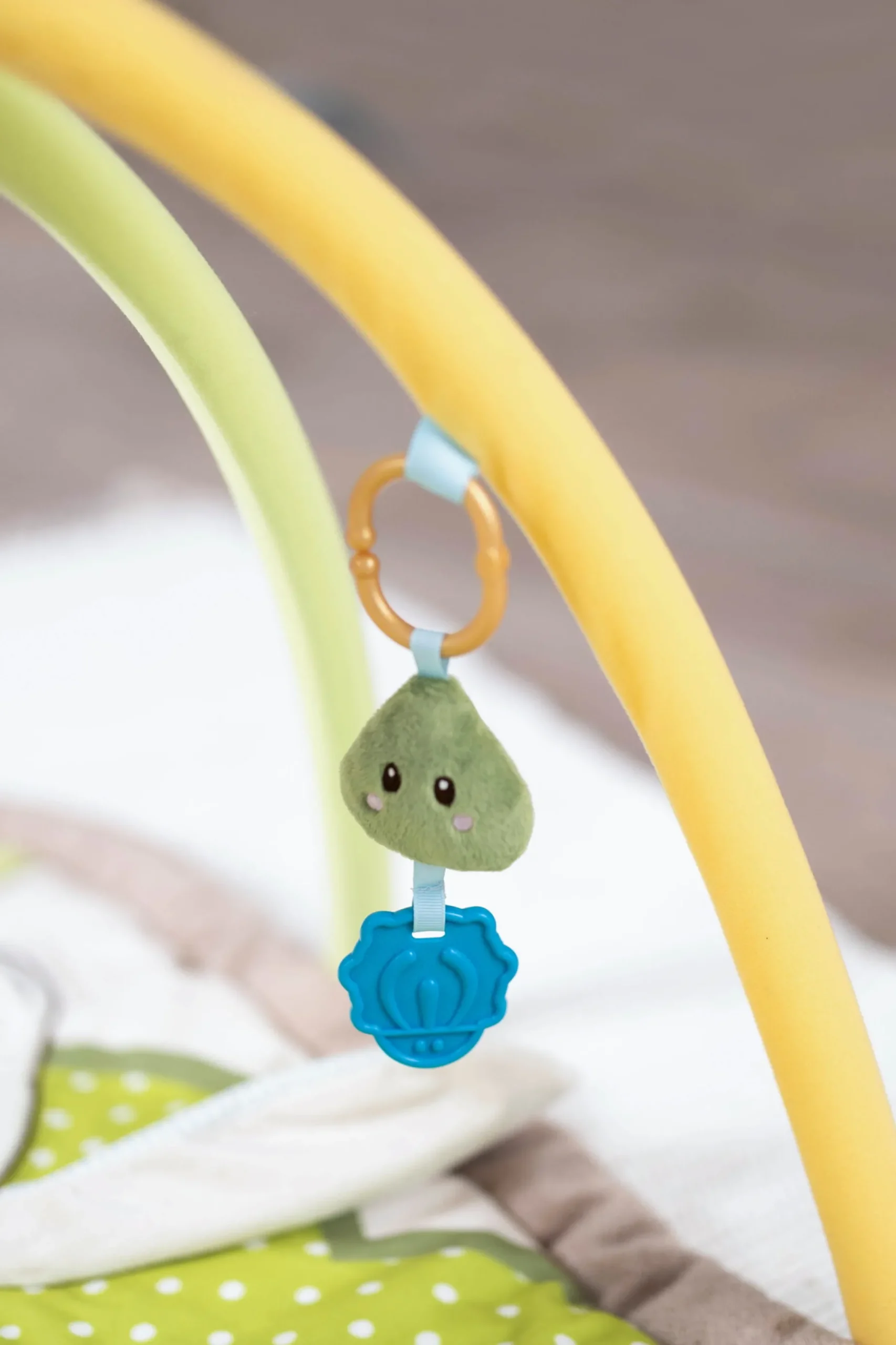 3-D Activity-Quilt Rabbit and Owl with play cushion in Carrying Bag