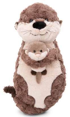 Figural Cushion Otter Oda & Odalina Forest Friends NICI GREEN