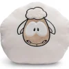 Figural Cushion Sheep white