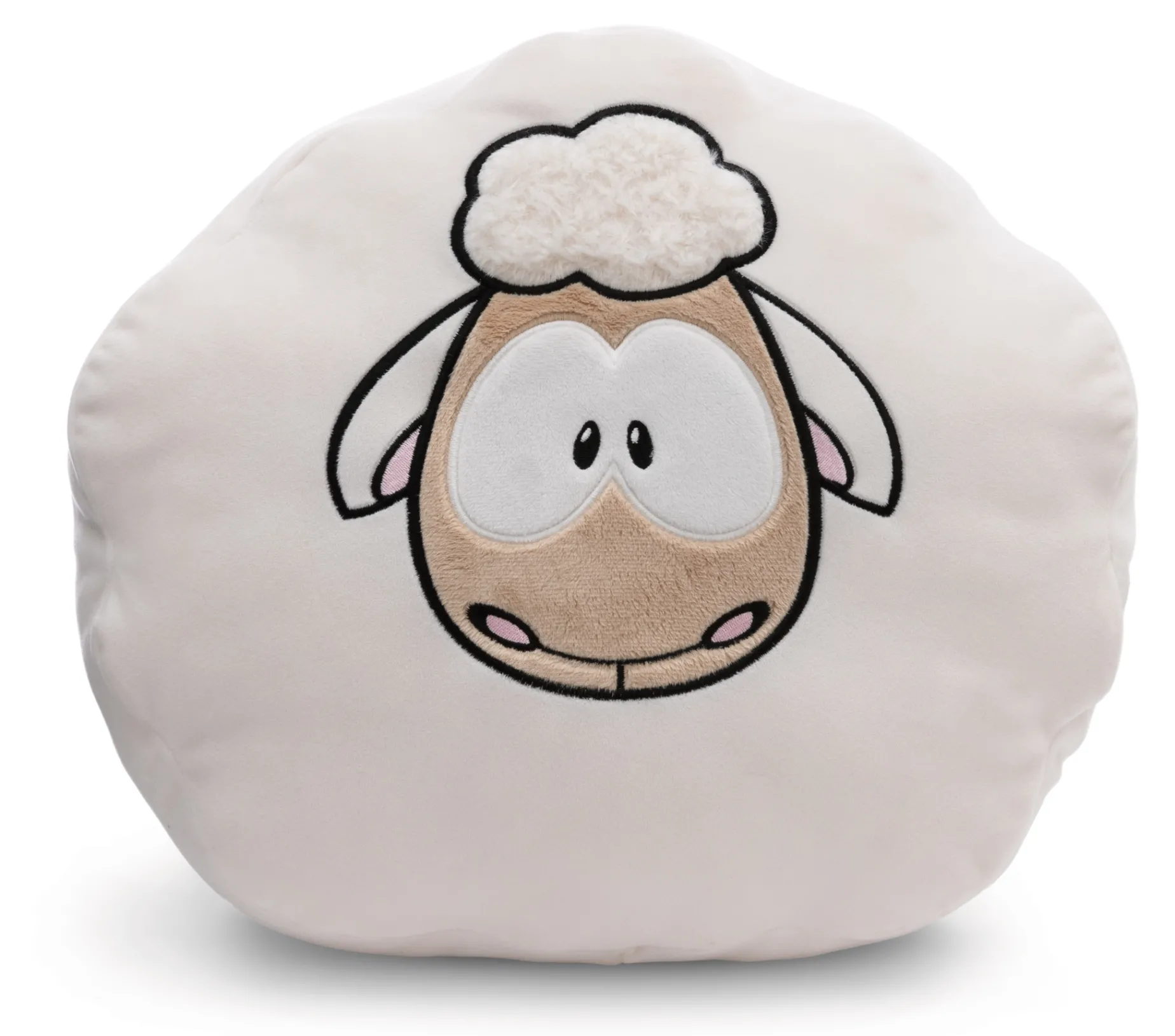 Figural Cushion Sheep white