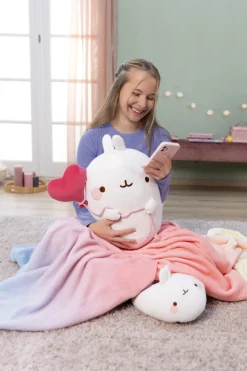 Fleece blanket & Soft Toy MOLANG