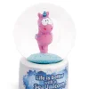 Glitter Globe Seahorse Laguna Rainbow