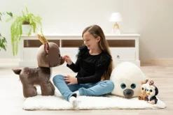 GLUBSCHIS Cuddly toy Reindeer 45cm Chocolate Mousse