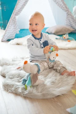 Grabber Dragon Dragilu with wooden ring and bell