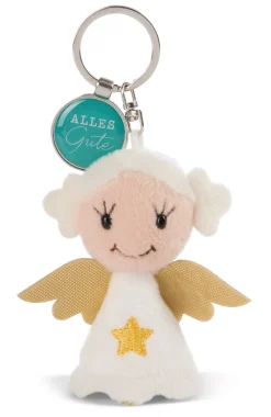 Keyholder Angel w. pendant "Alles Gute"