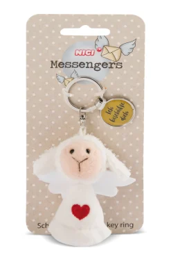 Keyholder Angel w. pendant "Ich beschütze dich"