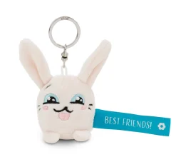 Keyholder Blue rabbit "Best Friends!"
