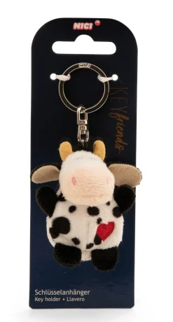 Keyholder cow with heart