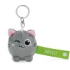 Keyholder Green cat "Danke!"