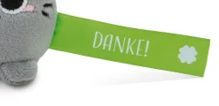 Keyholder Green cat "Danke!"