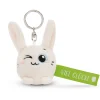 Keyholder Green rabbit "Viel Glück!"