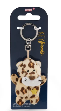 Keyholder leopard with star