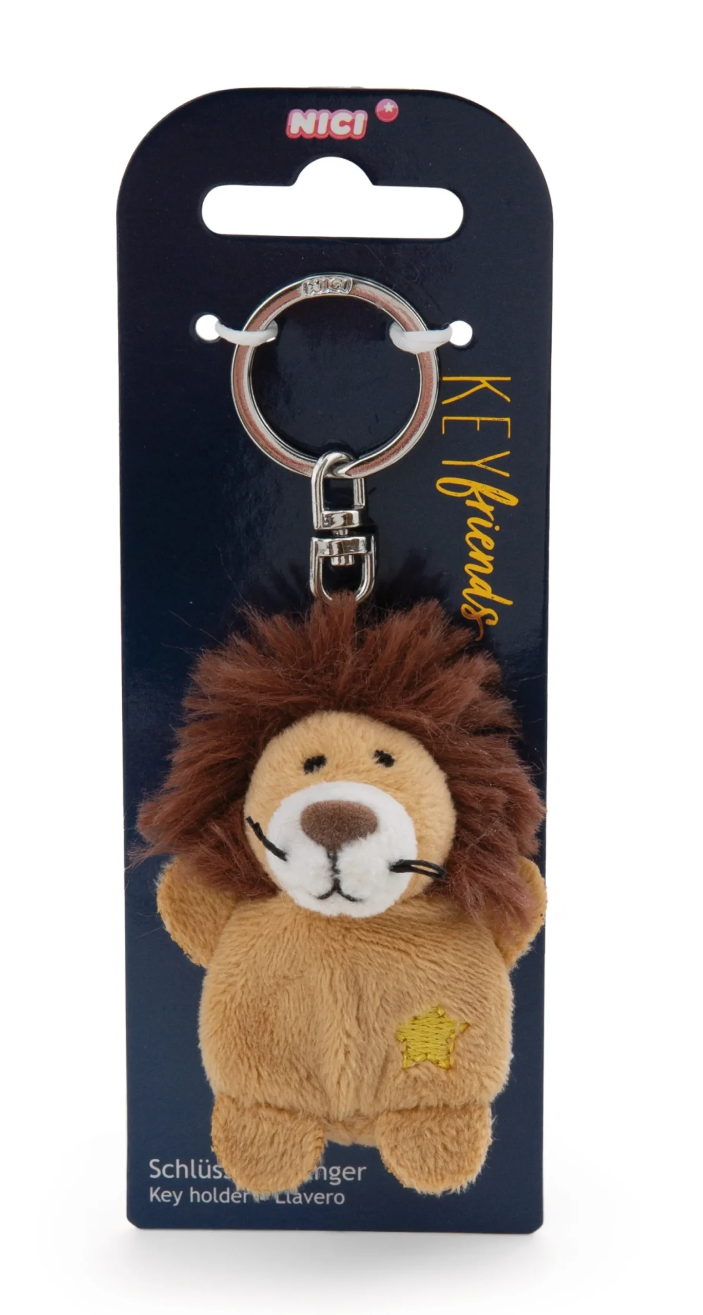Keyholder lion with star