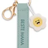 Keyholder "Beste Mama" flower