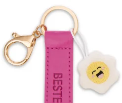 Keyholder "Beste Oma" flower