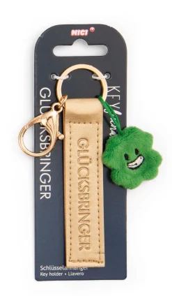 Keyholder "Glücksbringer" cloverleaf