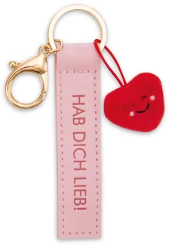 Keyholder "Hab dich lieb!" heart