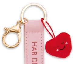 Keyholder "Hab dich lieb!" heart