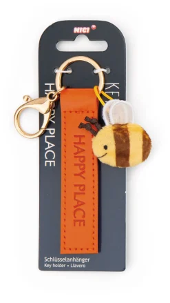 Keyholder "Happy Place" bee