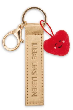 Keyholder "Liebe das Leben" heart
