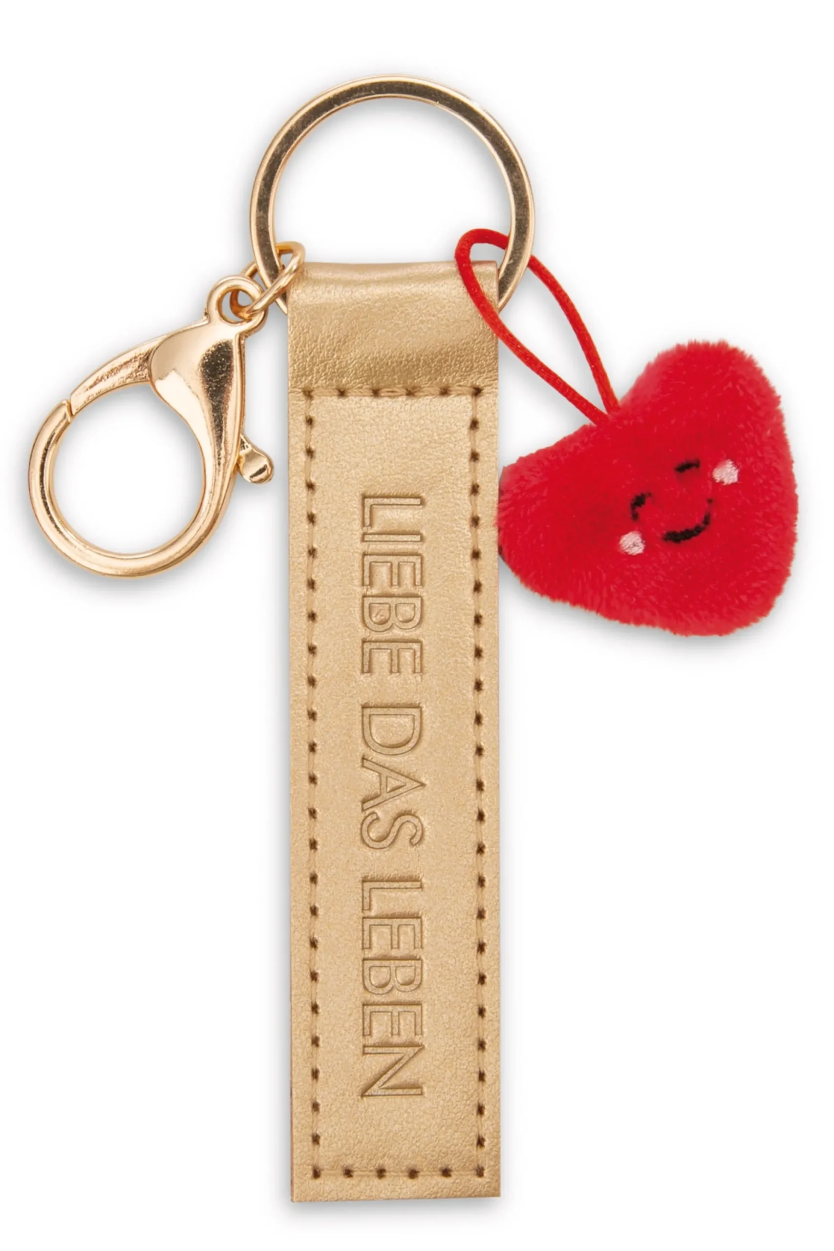 Keyholder "Liebe das Leben" heart