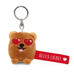 Keyholder Red bear "Alles Liebe!"