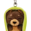 Keyholder Sleeping Pets Dark Brown Dog NICI GREEN