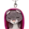 Keyholder Sleeping Pets Grey Cat NICI GREEN
