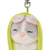 Keyholder Sleeping Pets Grey Bunny NICI GREEN