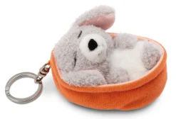 Keyholder Sleeping Pets Grey Poodle NICI GREEN