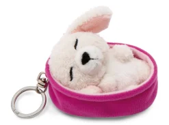Keyholder Sleeping Pets White Poodle NICI GREEN
