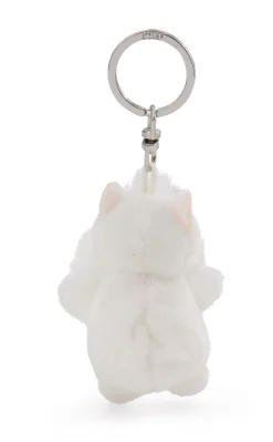 Keyholder White dog with heart