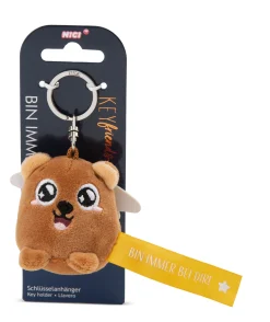 Keyholder Yellow bear "Bin immer bei dir!"