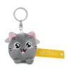 Keyholder Yellow cat "Schutzengel!"