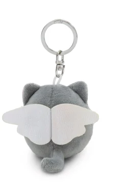 Keyholder Yellow cat "Gute Fahrt"